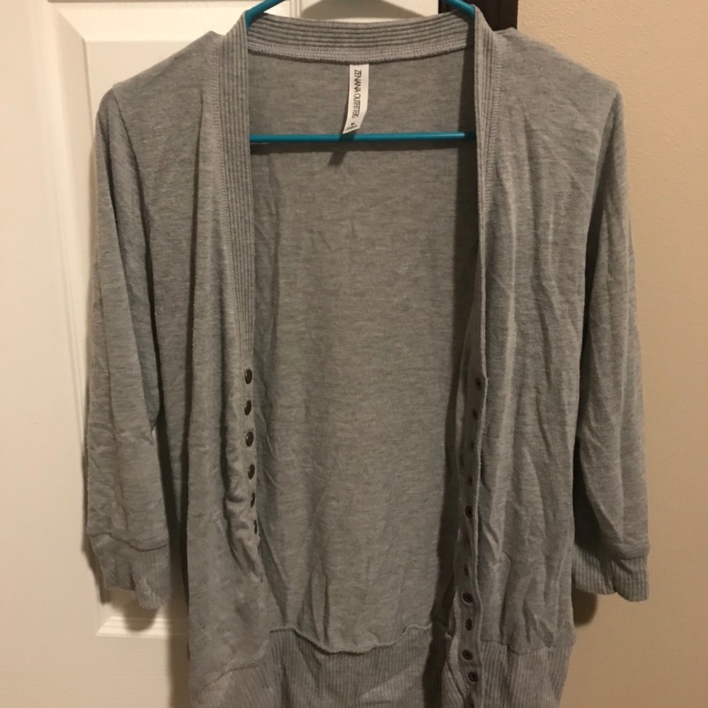 Snap Front Cardigan